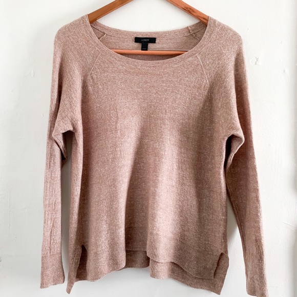 J. Crew Sweaters - J.crew / tan crew neck sweater
